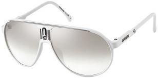 Carrera Champion, white frame, grey mirror gradient lenses, color code 8TA