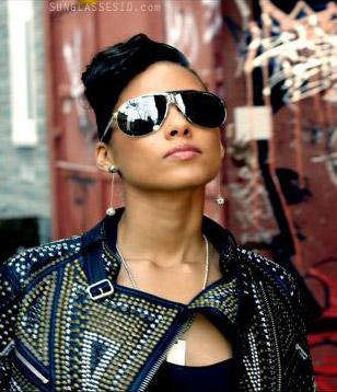 The Carrera Panamerika 1 shades as seen on Alicia Keys' video 'Try Sleeping With