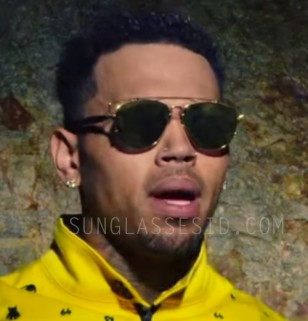 Chris Brown wears Dior Technologic sunglasses in the Do It Again (Pia Mia) music video