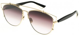 Dior Technologic, black and gold frame, brown gradient lens (RHL/86)