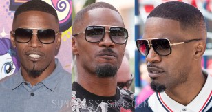 Jamie Foxx can often be spotted wearing his Dita Mach-One sunglasses