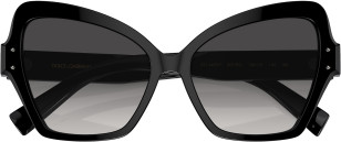 Dolce & Gabbana DG4463 501/8G Black Butterfly with Gray Gradient Lens