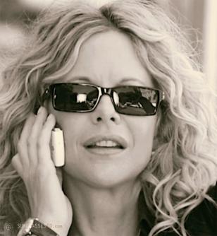 Meg Ryan wearing Donna Karan 1029 sunglasses in the film The Women