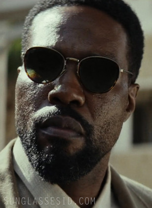 Yahya Abdul-Mateen II wears Giorgio Armani AR6068 sunglasses in Episde 1 of the series Man On Fire