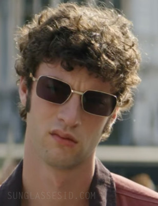 Dominic Sessa wears Gucci GG1495S sunglasses in the movie Now You See Me: Now You Don't.