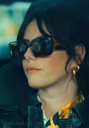 Kaya Scodelario wears Gucci GG1906S sunglasses in The Gentlemen