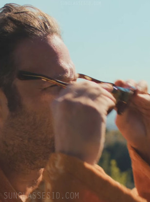 Seth Rogen wears Jacques Marie Mage Grand Prix sunglasses in Good Fortune.