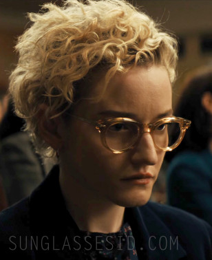 Julia Garner wears Jacques Marie Mage HISAO eyeglasses in Weapons.