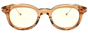 Jacques Marie Mage HISAO Sand Beige Silver Frame, Clear Lens JMMHIRX-76