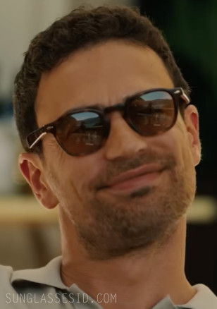 Theo James wears Jacques Marie Mage Zephirin sunglasses with brown lenses in Season 2 of The Gentlemen.