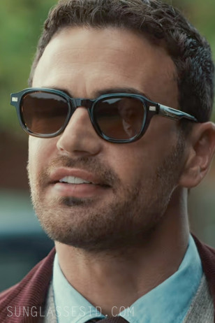 Theo James wears Jimmy Fairly Napoli sunglasses in Season 2, Episode 3 of The Gentlemen.