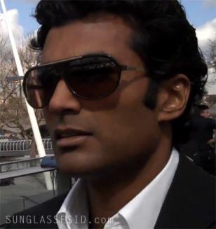 Actor Sendhil Ramamurthy wears a pair of Lacoste LA12431 sunglasses in the movie It's a Wonderful Afterlife
