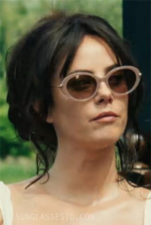 Kaya Scodelario wears Michael Kors MK2245U Rockaway sunglasses in Season 2 of The Gentlemen.