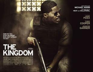 Jamie Foxx wearing Michael Kors S110 on one of the Kingdom movie posters