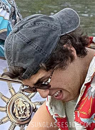 Marcello Hernández wears Miu Miu MU 11ZS sunglasses in 72 Hours.