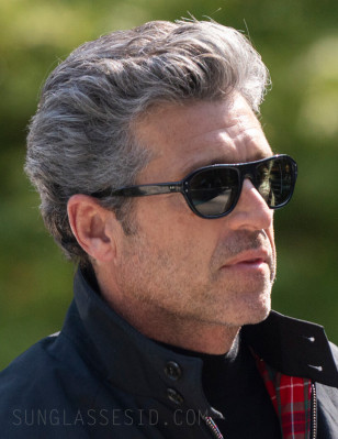 Patrick Dempsey wears Moscot Avram sunglasses in the series Memory of a Killer.