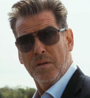 Pierce Brosnan in Salvation Boulevard, as Dan Day, the powerful leader of a chur