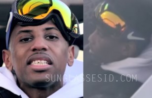 Rapper Fabulous wears blue Nike Khyber Goggles in the music video You Made Me.