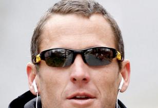 Lance Armstrong wearing Oakley Flak Jacket