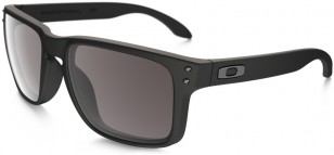 Oakley Holbrook, matte black, warm grey lens, OO9102-01