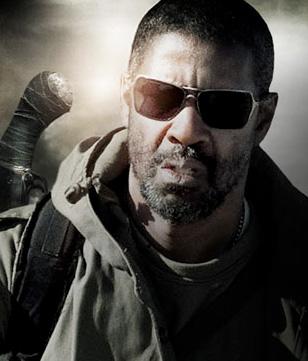 Denzel Washington wearing Oakley Inmate in The Book of Eli