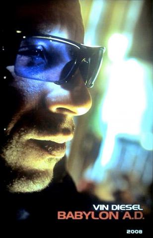 Vin Diesel wearing Oakley ROKR in Babylon A.D.