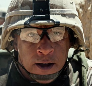 Vin Diesel wears a pair of Oakley Radar Path protective glasses in Billy Lynn's Long Halftime Walk.