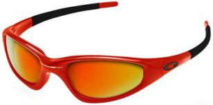 Oakley Straight Jacket Cannon Red / Fire Iridium (04-459)