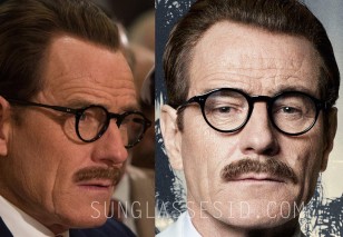 Bryan Cranston wears Old Focals Founder eyeglasses in the movie Trumbo.