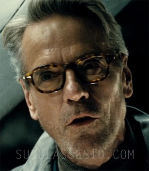Jeremy Irons wears Old Focals J.D. eyeglasses in Batman v Superman: Dawn of Justice.