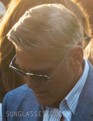 George Clooney wears Oliver Peoples Clifton sunglasses in Jay Kelly.