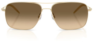 Oliver Peoples Clifton OV1150S 503585 Gold, Light Brown Gradient Grey