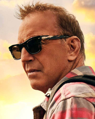 Kevin Costner also wears the Oliver Peoples Oliver sunglasses in the Fox Nation series Yellowstone to Yosemite.