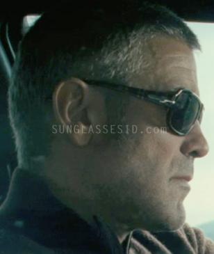 George Clooney wearing Persol 2883 sunglasses in the movie The American