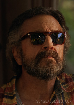 Marc Maron wears a pair of Persol PO3333 sunglasses in the series Stick.