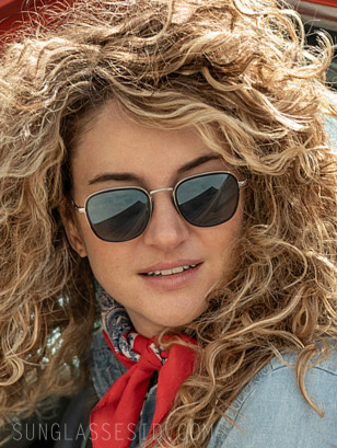 Shailene Woodley wears Persol PO5007ST sunglasses Three Women (2024).