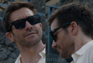 Jake Gyllenhaal wears Prada PR 19WS sunglasses in In The Grey.