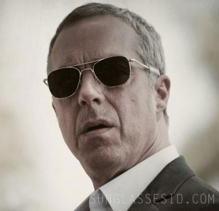 Titus Welliver wears Randolph Engineering Aviator sunglasses in Bosch.