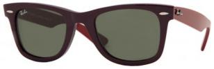 Ray-Ban Colorize 2140 Wayfarer sunglasses in Dark Violet / Crystal Pink Mirror S