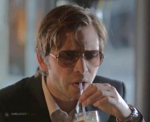 Aaron Stanford wearing Ray-Ban 3025 sunglasses in How I Got Lost