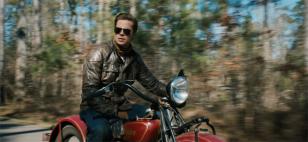 Brad Pitt wearing Ray-Ban 3030 Outdoorsman sunglasses