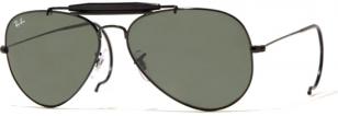 Ray-Ban 3030 Outdoorsman Aviator, black frame