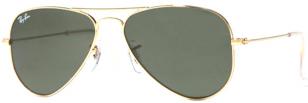 Ray-Ban 3044 Small Metal Aviator Arista / Crystal Gray (L0207)