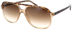 Ray-Ban Bill Tortoise RB2198 Polished Havana On Transparent Brown, Light Brown Gradient lenses, 1292/51