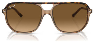 Ray-Ban RB2205 Bill One, Havana On Transparent Brown, Polarized Lenses