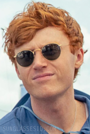 Ben Marshall wears Ray-Ban RB3447 Round Metal sunglasses in 72 Hours.