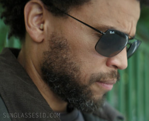 Michael Ealy wears Ray-Ban RB3611 sunglasses in The Terminal List: Dark Wolf.