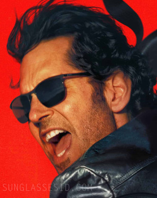 Paul Rudd wears Ray-Ban RB3686 sunglasses on the poster for the movie Power Ballad.