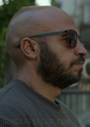 Dar Salim wears Ray-Ban RB3721 sunglasses in The Terminal List: Dark Wolf.