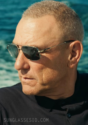 Vinnie Jones wears Ray-Ban RB8096 Michael Titanium sunglasses in Season 2 of The Gentlemen